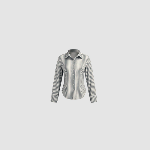 Áo Sơ Mi nữ tay dài fit